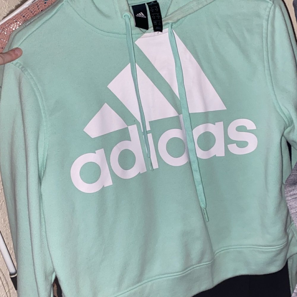 Adidas cropped hoodie